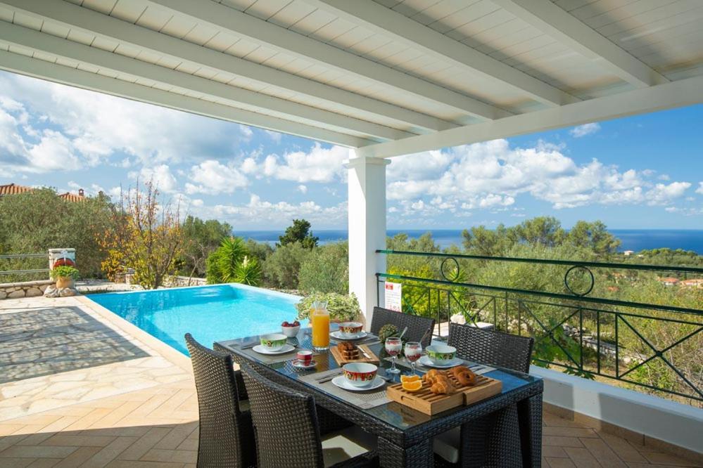 Villa Belvedere Verde Tsoukaládhes Esterno foto